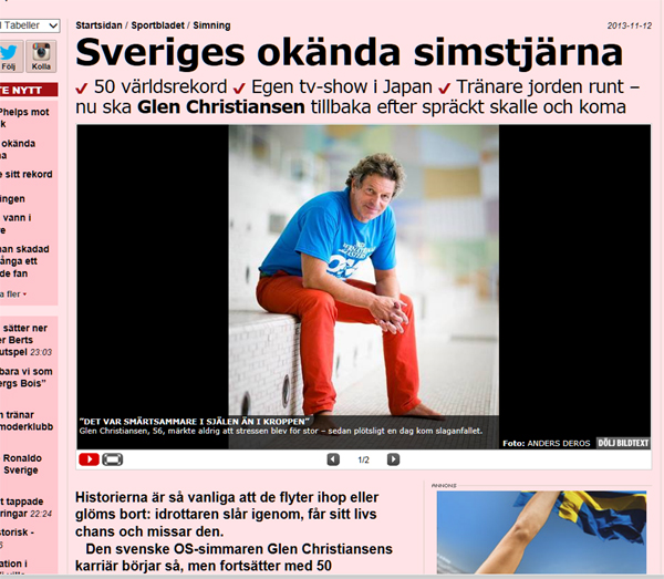 Glen
                                                      Christiansen i
                                                      Aftonbladet