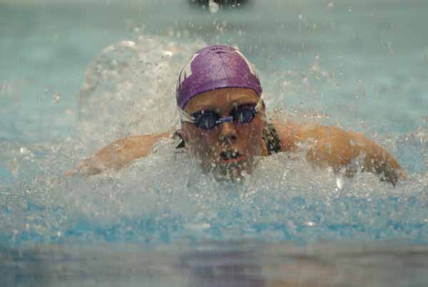 Anna
                                              Lohmann - ny europarekord
                                              i 50 m butterfly