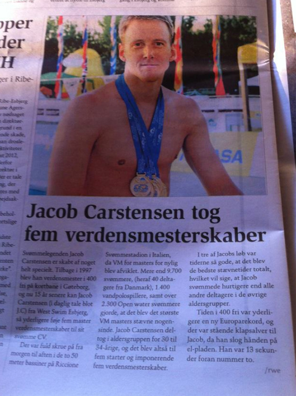 Jacob
                                                    Carstensen - West
                                                    Swim Esbjerg